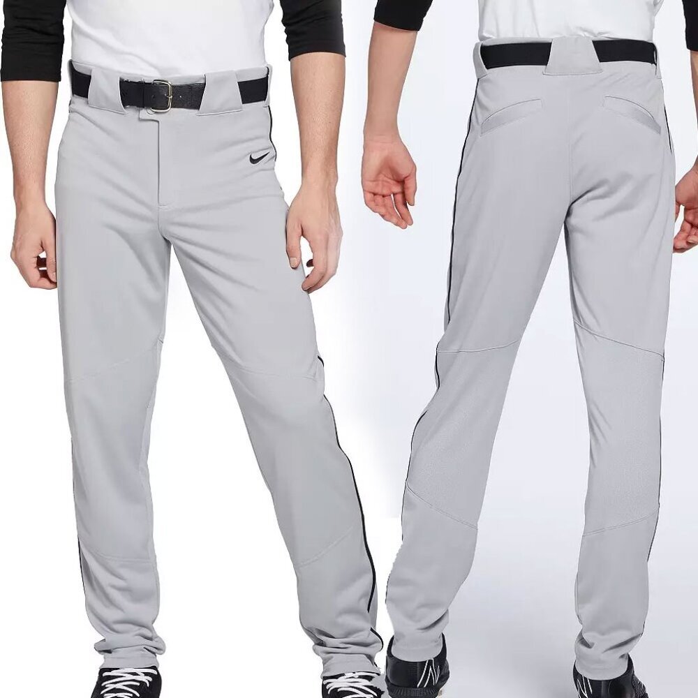 M101 Nike Men's Vapor Select Piped Baseball Pants BQ5489-059 - Size Large - NWT